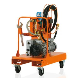 Dilo B046R03 Mobile Vacuum Pump Unit with Ball Valves