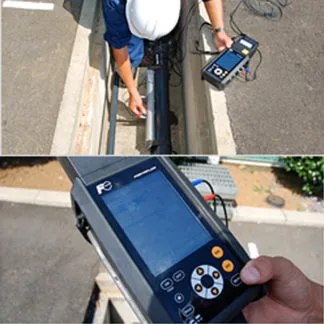 Fuji Portaflow C Ultrasonic water flowmeters
