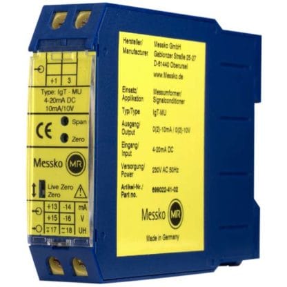 MESSKO IgT-MU Signal Conditioners for Transformers